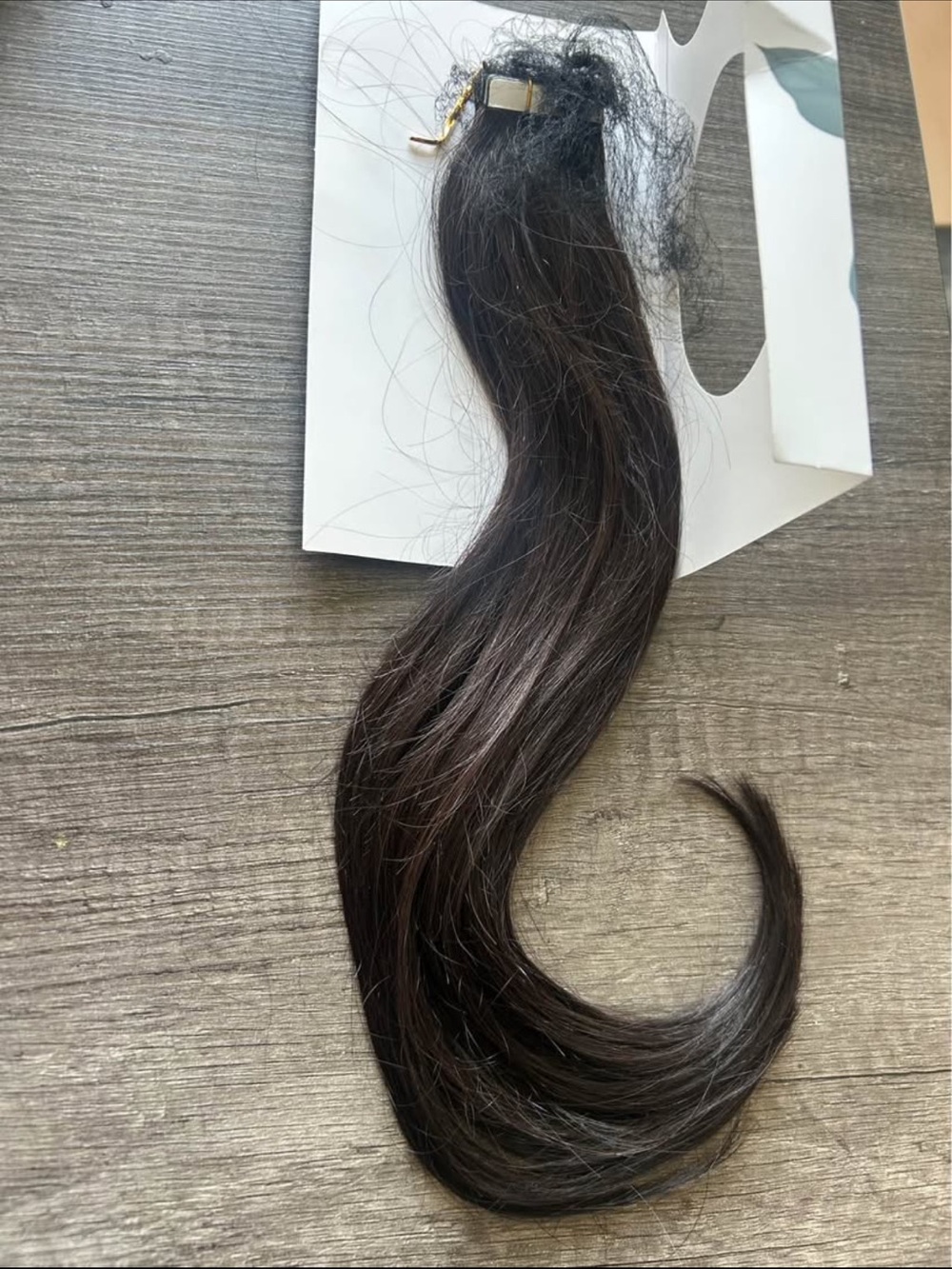 Dark Brown Tape-In HumanHair Extension
